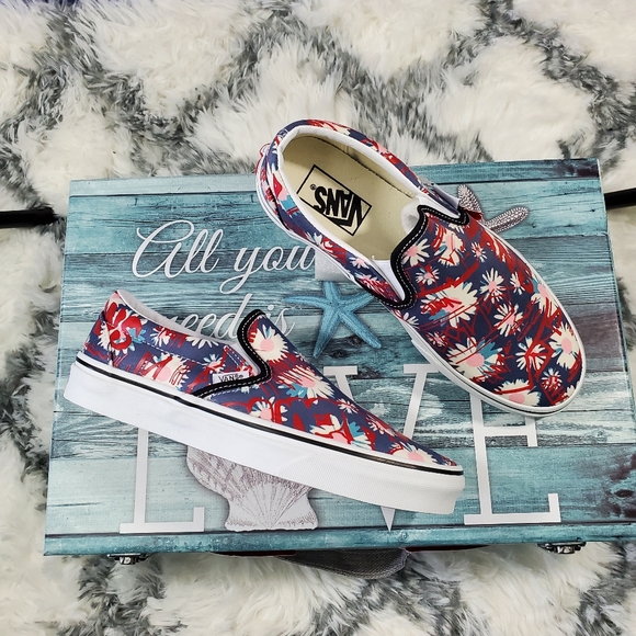 Vans Crew Floral Classic slip-on (CL) - Picture 2 of 14